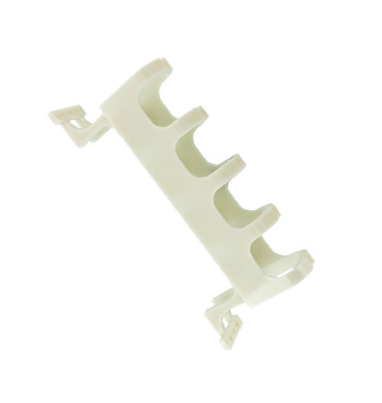 Leviton 41A10-HCM Wall-Mount Horizontal Cord Manager with Legs