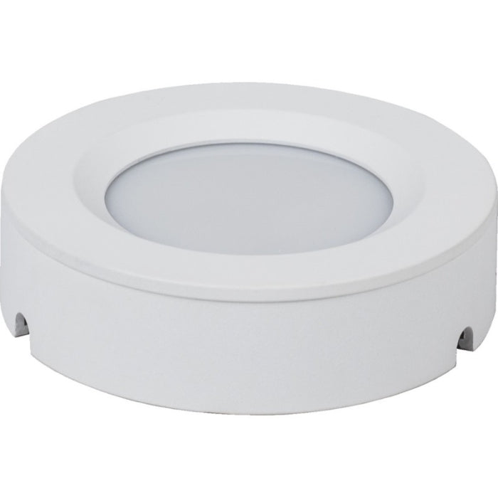 Task Lighting L-PS-TDC-WT LED Puck Light, Wattage 2W, Multi-Color Temperature, Voltage 12V, White