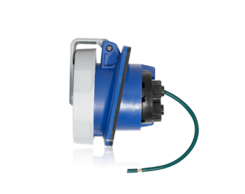 Leviton 420R9WLEV LEV Series IEC Pin & Sleeve Receptacle