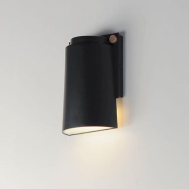 Maxim Lighting 42122BKAB Rivet LED Outdoor Wall Sconce Side Angle View