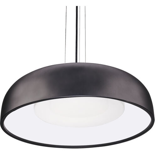 Kuzco Lighting PD13120-BK-5CCT Beacon LED 20 inch Pendant Ceiling Light, Black Finish, Multi-Color Temperature, Wattage 26W