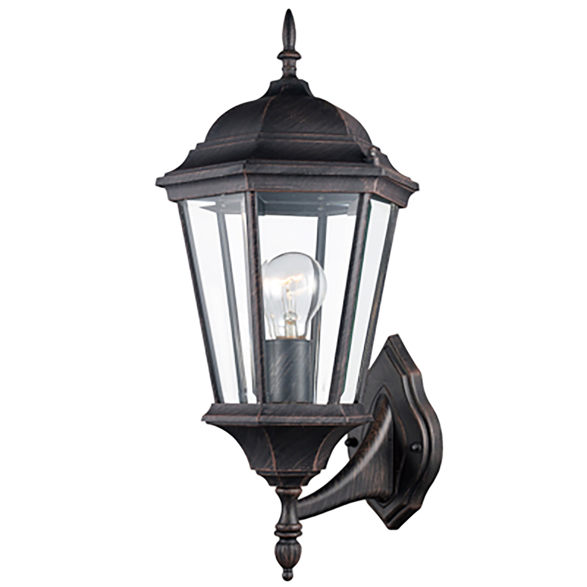 Trans Globe Lighting 4250 RT San Rafael rust outdoor wall lantern wall light