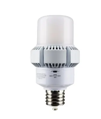 SATCO S13165 LED AP32 Bulb, Dimmable, EX39, Wattage 45/22W, Lumens 5850/3060 lm, Voltage 100-277V, Multi-Color Temperature