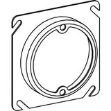 Orbit 43075 4S 4" Square 3/4″ Raised Steel Plaster Ring