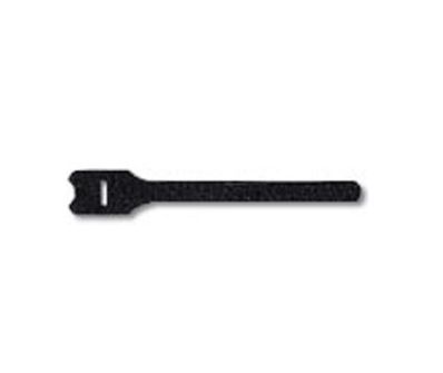 Leviton 43105-5 5 inch Recloseable Hook & Loop Tie Wraps, Black (25 per pack)