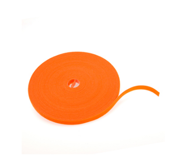 Leviton 43115-75O 75 Ft Hook & Loop Bulk Roll, Orange