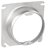 Orbit 43125X 4S 1-1/4" Raised Steel Plaster Ring, Dual Direction