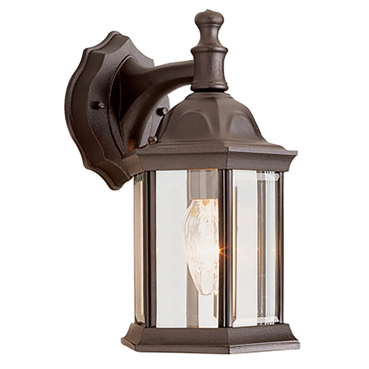 Trans Globe Lighting 4349 RT Cumberland rust outdoor wall lantern