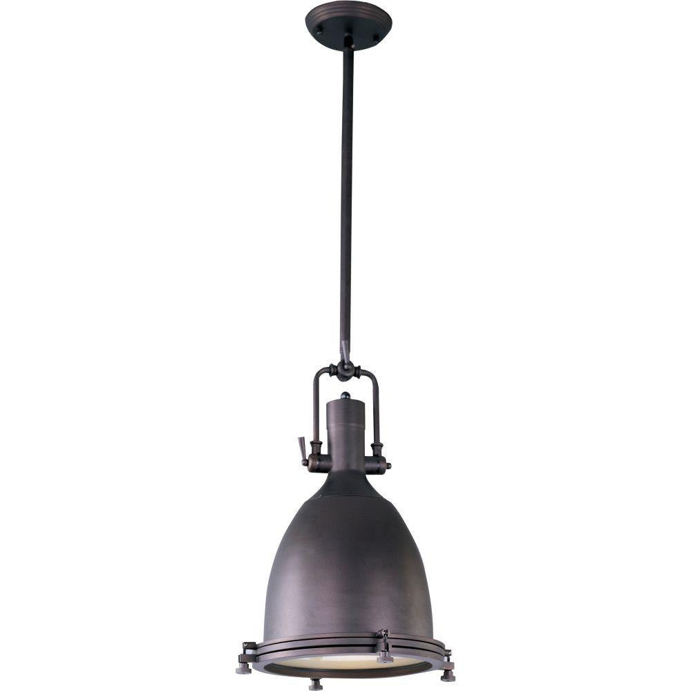 Maxim Lighting 25104FTBZ Hi Bay 1 Light 14.25 inch Bronze Pendant Ceiling Light