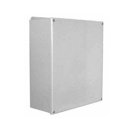 Wire Guard Systems 363612-12HC JIC Oil Tight NEMA TYPE 12 Surface Enclosure Clamp Style With Panel, 36-Inch x 36-Inch x 12-Inch