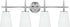 Generation Lighting Driscoll 4 light chrome bath vanity wall light
