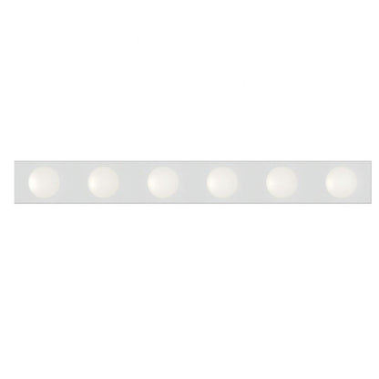 Maxim Lighting 4456PC Essentials 445x 6 Light 36 Inch Polished Chrome Bath Vanity Wall Light - Front View