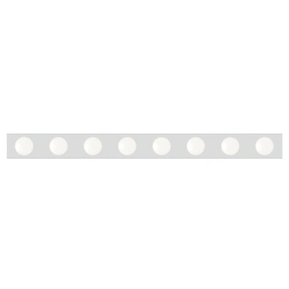 Maxim Lighting 4458PC Essentials 8 Light 48 Inch Polished Chrome Bath Vanity Wall Light - Front View