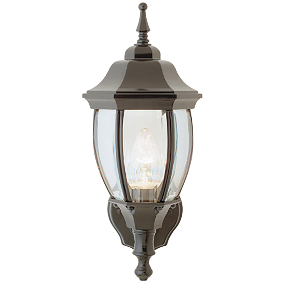 Trans Globe Lighting 4470 BK Ojai black outdoor wall lantern