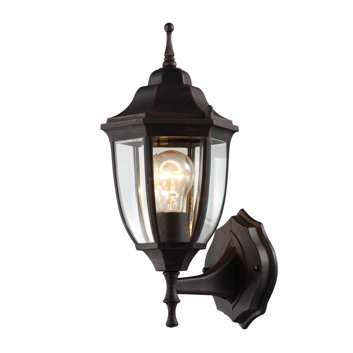 Trans Globe Lighting 4470 RT Ojai 1 Light Rust Wall Lantern