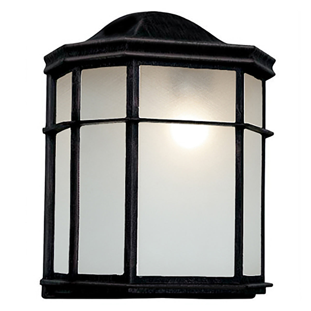 Trans Globe Lighting 4484 RT Andrews 1 Light Rust Outdoor Wall Lantern