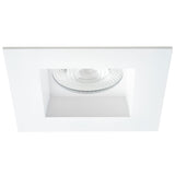 Eurofase Lighting 45379-017 6-in 24W Midway LED w/ Trim, Square, 1824 lm, 120V, Selectable CCT, White Finish