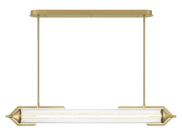 Eurofase Lighting 45715-025 Espada LED 1 Light 6 inch Chandelier Ceiling Light Gold Finish