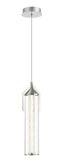 Eurofase Lighting 45716-010 Espada LED 1 Light 6 inch Pendant Ceiling Light Polished Nickel Finish
