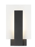 Eurofase Lighting 45720-017 Carta LED 1 Light 7 inch Bath Vanity Wall Light Black Finish
