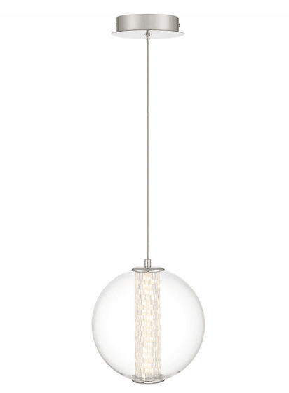 Eurofase Lighting 45735-011 Atomo 8.75 inch Modern Mini LED Pendant Ceiling Light, Chrome Finish