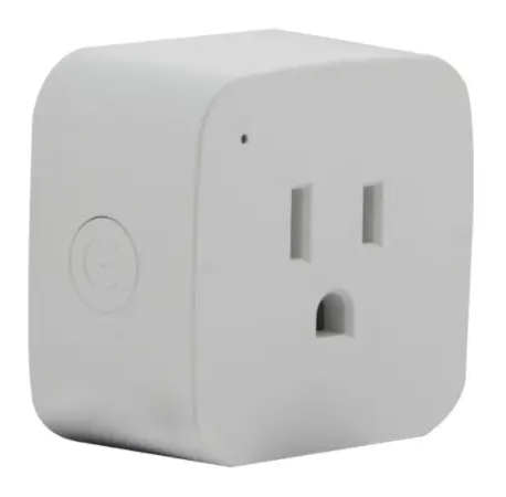 SATCO S11269 WiFi Smart Plug, Mini Square, 120V, 10 Amp Outlet, Starfish IOT