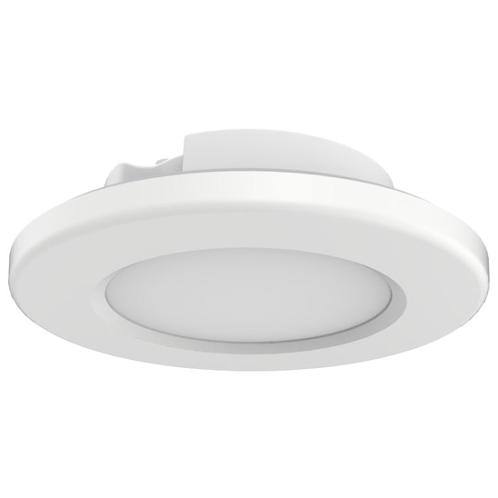 Nuvo 62-1580 LED Surface Mount Fixture, 4IN, Color Temperature 3000K, White, 120V, 6-PACK