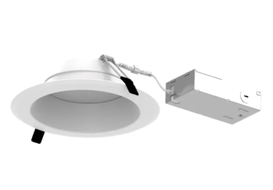 Keystone KT-RDLED23-8B-9CSF-FDIM LED Recessed Downlight, 8" Round, Multi-Color Temperature, Wattage 23W, Voltage 120V, Phase Dimming