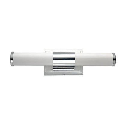 Maxim Lighting 52114WTSN Optic 1 Light 18 Inch Satin Nickel Bath Vanity Wall Light - horizontal orientation front view