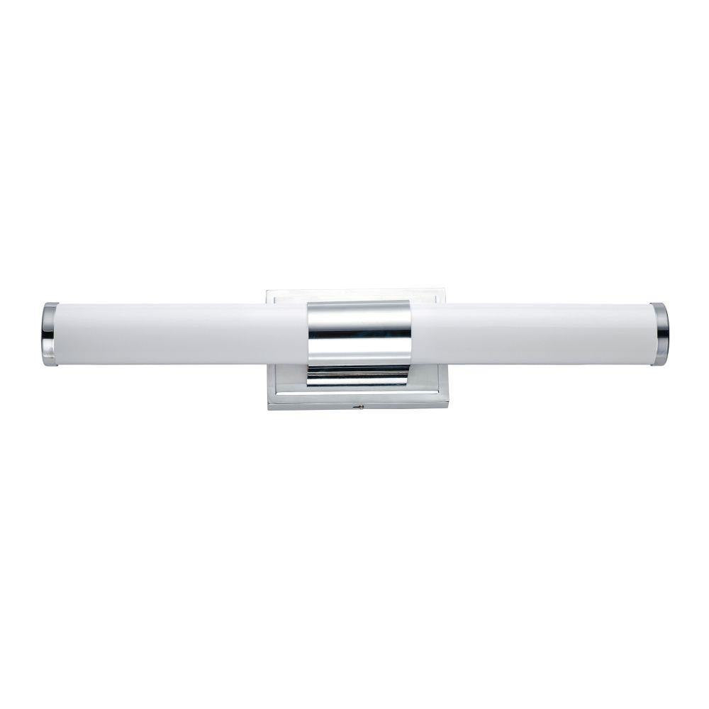 Maxim Lighting 52115WTPC Optic 1 Light 24 inch Polished Chrome Bath Vanity Wall Light - Horizontal Mount Front View