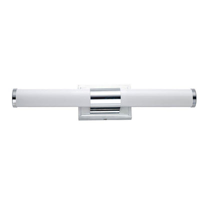 Maxim Lighting 52115WTPC Optic 1 Light 24 inch Polished Chrome Bath Vanity Wall Light - Horizontal Mount Front View