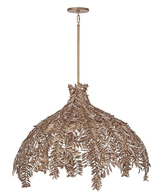 Eurofase Lighting 46436-016 Jalore 6 Light 48-inch Macchiato Chandelier Ceiling Light Brown Finish