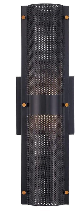 Eurofase Lighting 46461-018 LED Westcliffe 2 Light 5-inch Bath Vanity Wall Light Black Finish