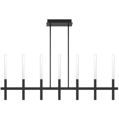 Eurofase Lighting 46476-012 Benicio LED 46.25 inch Black Island Chandelier Ceiling Light