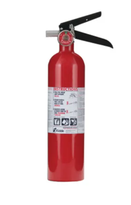 Kidde 46622701 Pro 2.5 MP Fire Extinguisher with Metal Strap Bracket