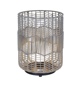 Eurofase Lighting 46627-018 22" Wallis Outdoor Portable Lamp, E26, Voltage 120V, Wattage 40W, Gray Finish
