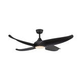 Kuzco Lighting CF90955-MB Coronado 56 inch 4 Blade LED Smart Ceiling Fan in Matte Black