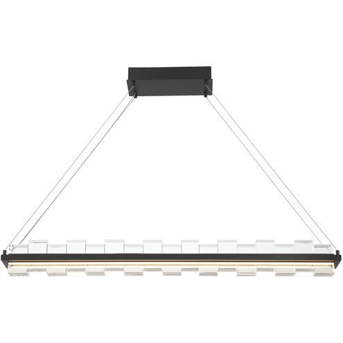 Eurofase Lighting 46803-016 Bruco LED 45.25 inch Black Island Chandelier Ceiling Light