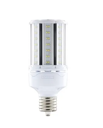 Satco S49676 LED Corncob Bulb, Non-Dimmable, EX39, Wattage 100W, Lumens 13700 lm, Voltage 100-277V, Color Temperature 4000K
