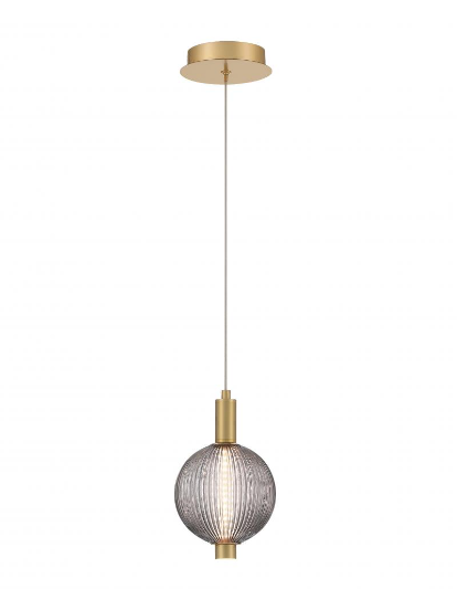 Eurofase Lighting 47189-010 Palmas 1 Light 6 inch Gold Mini Pendant Ceiling Light