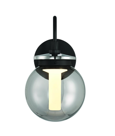 Eurofase Lighting 47196-018 Caswell 1 Light 8 inch Black Mini Pendant Ceiling Light