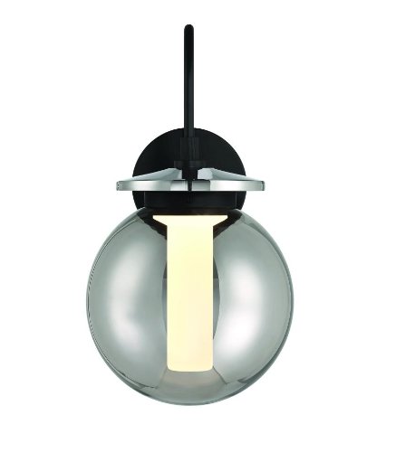 Eurofase Lighting 47197-015 Caswell 1 Light 10 inch Black Mini Pendant Ceiling Light
