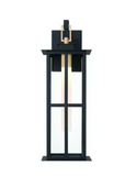 Eurofase Lighting 47201-019 Greyson 1 Light 7.5 inch Brass and Black Wall Sconce Wall Light