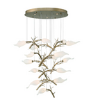 Eurofase Lighting 47227-019 Matera 15 Light 32 inch Gold Chandelier Ceiling Light