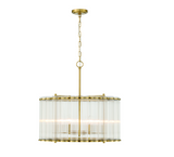 Eurofase Lighting 47239-012 Glasbury 6 Light 23.75 inch Gold Chandelier Ceiling Light