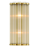 Eurofase Lighting 47241-015 Glasbury 2 Light 4 inch Gold ADA Wall Sconce Wall Light