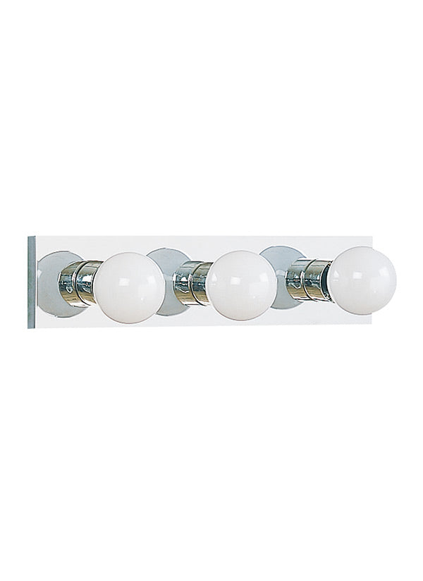 Generation Lighting 4737-05 Center Stage 3 Light 18 inch Chrome Bath Vanity Wall Light