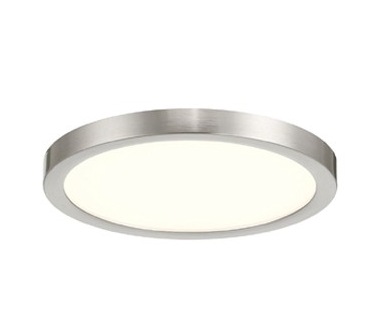 Eurofase Lighting 47516-038 Artemis - 5'' Round LED Flush Mount - 120V - 10W - 5CCT Color Selectable - 544 Lumens - Dimmable - Brush Nickel