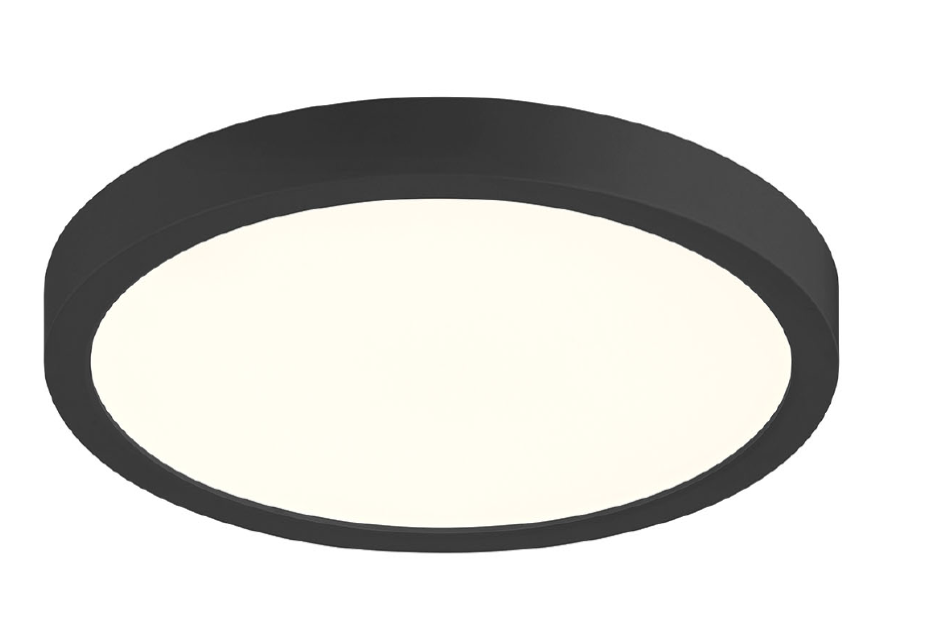 Eurofase Lighting 47519-022 Artemis LED 12 inch Black Flush Mount Ceiling Light