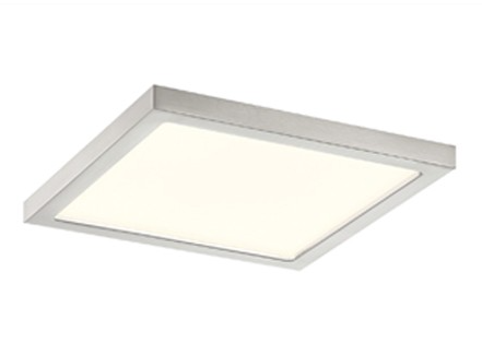 Eurofase Lighting 47523-036 Troy - 7'' Square LED Flush Mount - 120V - 15W - 5CCT Color Selectable - 914 Lumens - Dimmable - Brushed Nickel